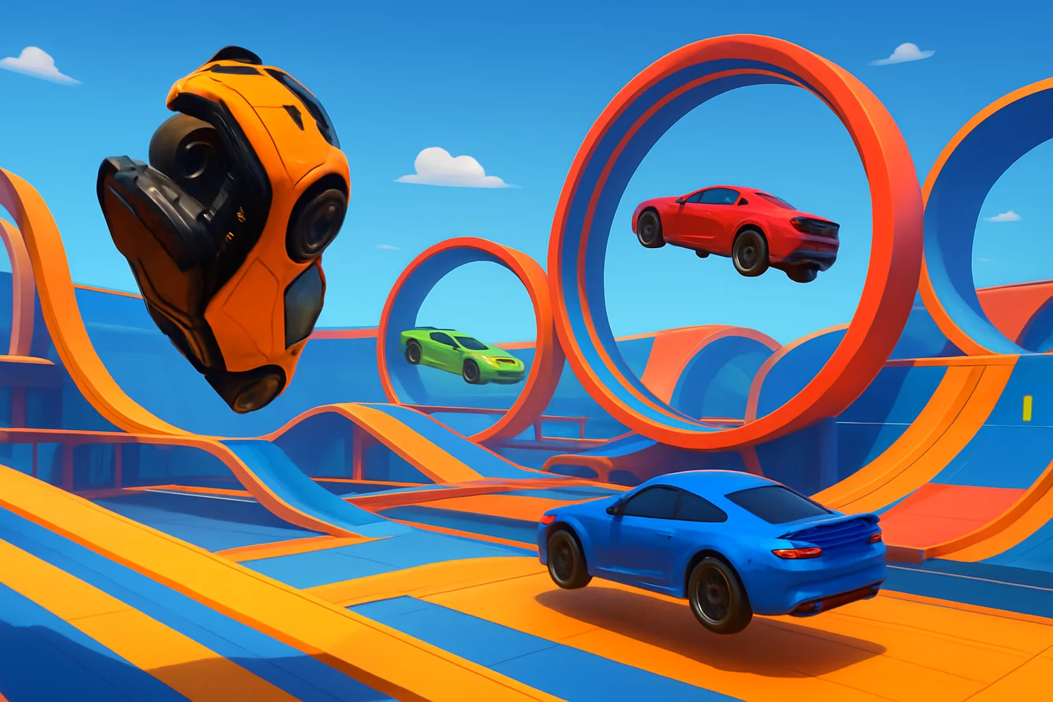Agame Stunt Cars